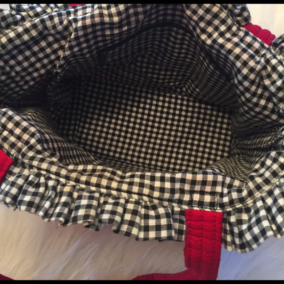 UGA Quilted Purse Red/Black/White University of Georgia - Picture 5 of 8